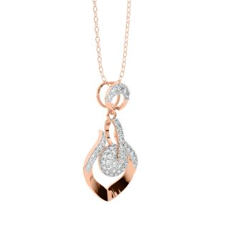 Hanne Round Diamond Pendant